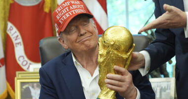 2026 World Cup draw will be held at Washington's Kennedy Center, Trump says