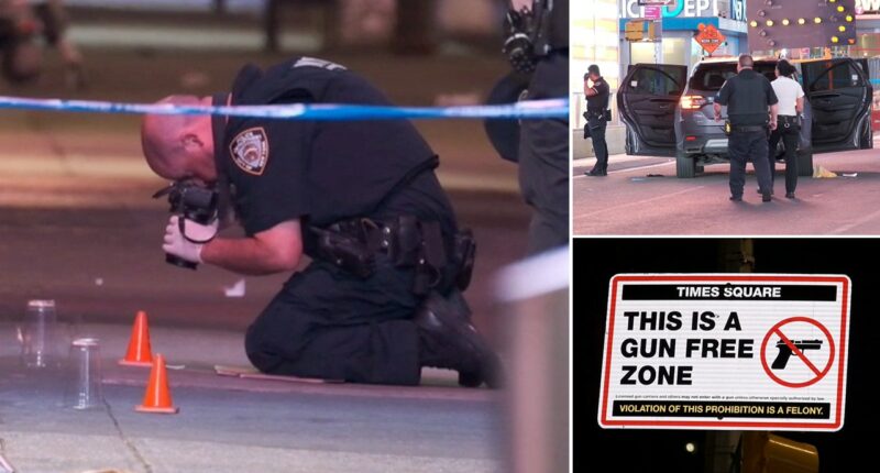 3 shot in Times Square, 17-year-old suspect detained after late-night dispute