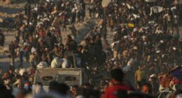 4 Palestinians shot dead by Israeli forces while seeking aid near Gaza City, witnesses say