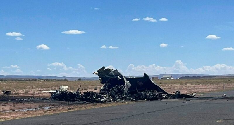 4 people die in crash of medical transport plane on Navajo Nation in northern Arizona