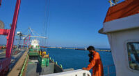 A ship with hundreds of tons of food aid for Gaza nears an Israeli port after leaving Cyprus