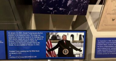 A walk through a Smithsonian museum reveals American genius and cruelty as Trump presses for change