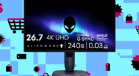 Alienware’s AW2725Q 4K OLED gaming monitor is down to its lowest price ever at Amazon