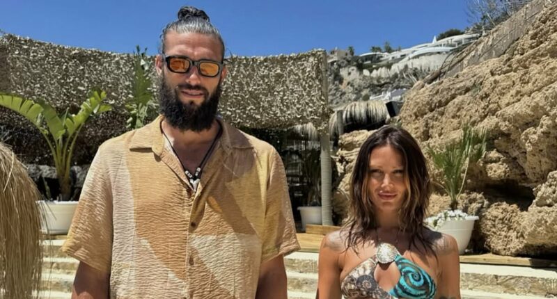 Andy Carroll and Lou Teasdale drop major clue they're back together