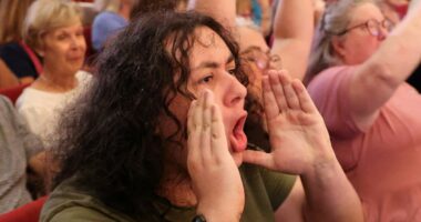 Angry constituents confront Congress on immigration, Medicaid cuts and Gaza