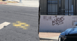 Antisemitic graffiti prompts hate crime probe at Israeli-American Council HQ in Los Angeles