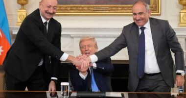 Armenians and Azerbaijanis greet US-brokered peace deal with hope but also caution