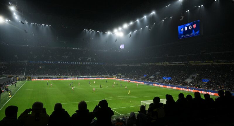 Arsenal fans feared 'another Hillsborough' during trip to San Siro - as damning new report raises worrying safety concerns over some of Europe's most famous stadiums