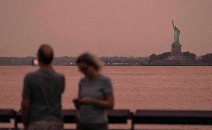 As Canada wildfires choke US with smoke, Republicans demand action. But not on climate change