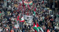 Astonishing claim about October 7 attack as Palestine protests erupt