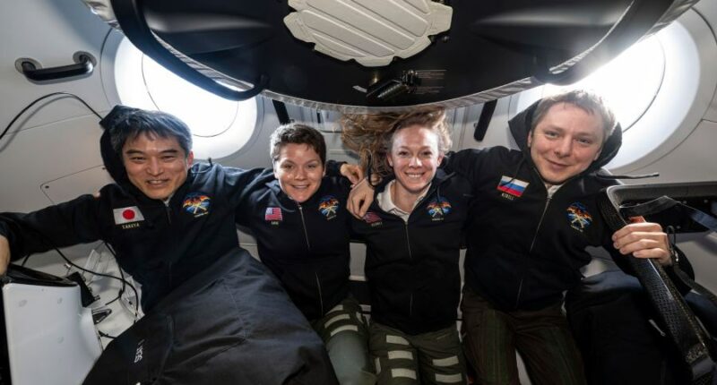 Astronauts return to Earth with SpaceX after 5 months at the International Space Station