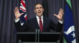 Treasurer Dr Jim Chalmers at a press conference following the Economic Reform Roundtable meeting, at Parliament House in Canberra on Thursday 21 August 2025.