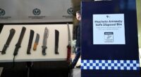 Australian state rolls out machete ‘disposal bins’ ahead of ban