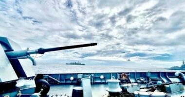 Australian warship joins naval exercise off disputed South China Sea shoal