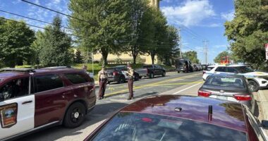 Authorities say shooter 'contained' after shooting at US Catholic school