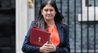 Lisa Nandy, Secretary of State for Culture, Media and Sport, leaving 10 Downing Street.