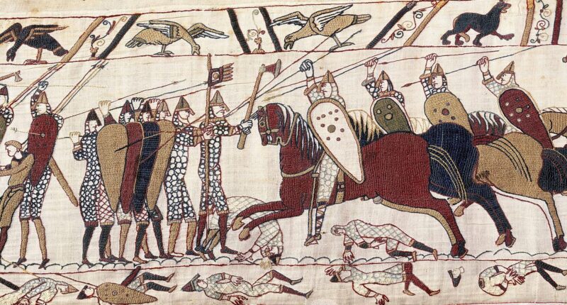 Bayeux Tapestry could TEAR if is moved, French historian complains
