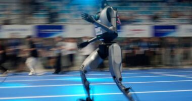 Beijing's first World Humanoid Robot Games opens with street dance, martial arts and music