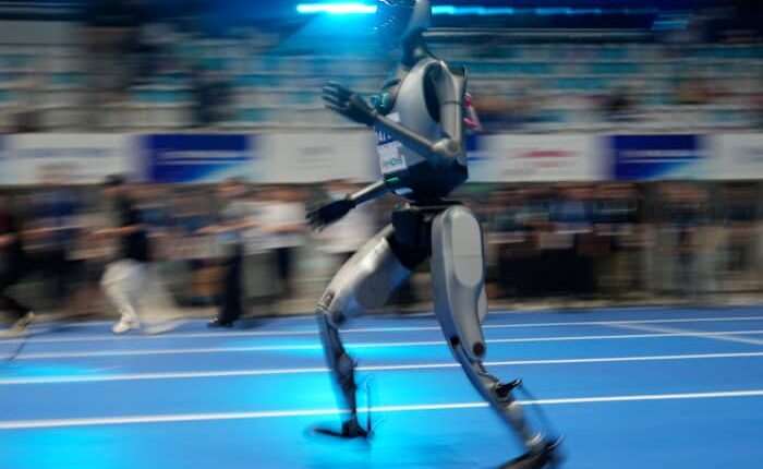 Beijing's first World Humanoid Robot Games opens with street dance, martial arts and music