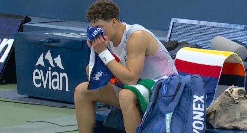 Ben Shelton breaks down in tears on grim day for America at US Open as Frances Tiafoe also crashes out