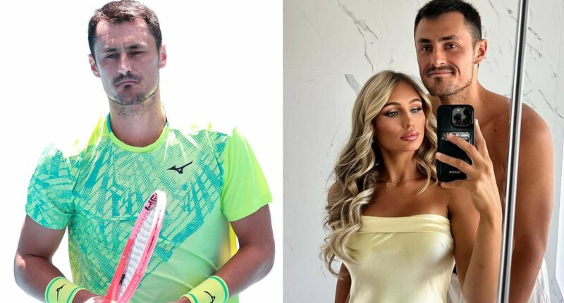 Bernard Tomic shows he's a changed man with a VERY telling act as he tries to turn his tennis career around