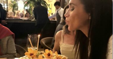 Beyoncé, Tyler Perry and the Royal Family fail to publicly send Meghan Markle happy 44th birthday wishes - as Oprah is among the stars who were absent from her celebrations