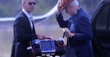 Bill Clinton sparks health fears leaving Hamptons with defibrillator