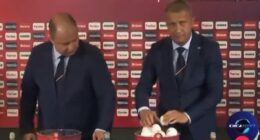 Bizarre Cup draw caught in 'fixing' storm as organisers are forced to DENY rigging accusations after fans call out co-host's unique ball-picking technique