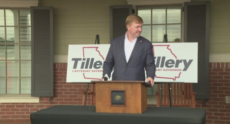 Blake Tillery announces campaign running for GA Lt. Gov., visits Augusta
