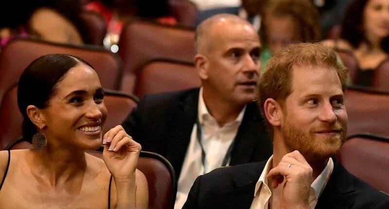 Body language expert reveals Harry and Meghan's awkward moment at film premiere when they 'acted like A-List celebrities'