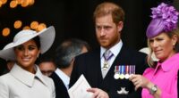 Body language expert reveals the moment Zara acted as a 'buffer' between Prince Harry and Mike Tindall at 'awkward' Thanksgiving service