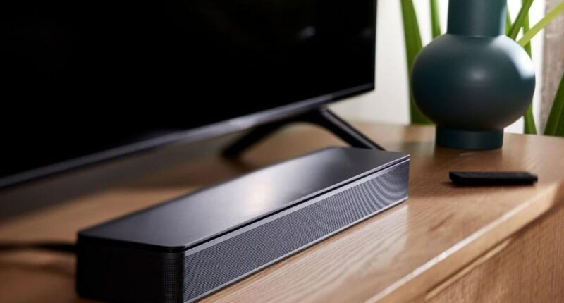 Bose’s compact TV Speaker is more than $100 off right now