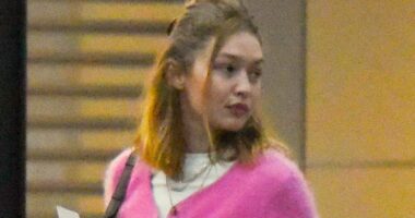 Bradley Cooper, 50, and Gigi Hadid, 30, jet out for getaway together