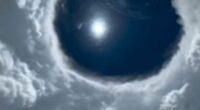 Hurricane Erin eye of the storm