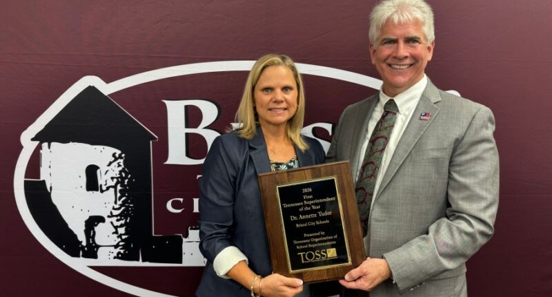 Bristol, TN Schools director named regional superintendent of the year