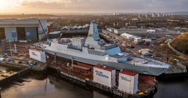 Britain agrees landmark £10bn warship deal with Norway to combat Putin