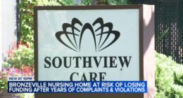Bronzeville nursing home Southview Manor set to lose Medicare, Medicaid funding, at risk of closing