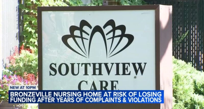 Bronzeville nursing home Southview Manor set to lose Medicare, Medicaid funding, at risk of closing