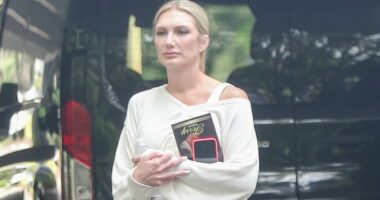 Brooke Hogan visits funeral home as Hulk's body still awaits cremation