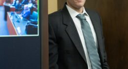 Bryan Kohberger arriving at a court hearing.