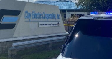 CCSO: Man shot at Clay Electric building, pointed gun toward deputies