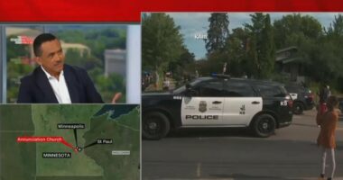 CNN reporter slammed claiming semi-automatic guns can shoot DOZENS of bullets with each trigger pull in wake of Minneapolis school shooting