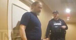 Caitlin Clark's stalker seen in surreal bodycam footage