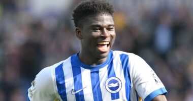 Carlos Baleba is the next £100m midfielder on Brighton's conveyor belt - so who is the Paul Pogba admirer and which three Man United stars will be trying to convince him to move clubs?