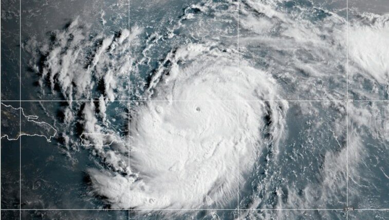 Category 4 Hurricane Erin moves past northern Caribbean islands but not forecast to hit land