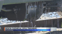 Champaign Fire Dept. participates in train derailment, hazardous material training