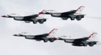 Chicago Air & Water Show 2025: U.S. Air Force Thunderbirds, Army Golden Knights at North Avenue Beach near Lincoln Park
