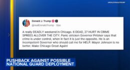 Chicago Latino leaders to push back against President Donald Trump plans to potential National Guard deployment to city