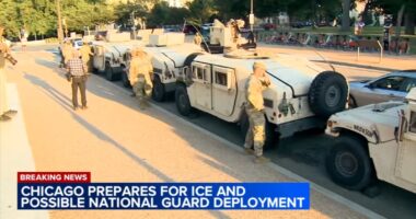 Chicago Police Department preps for possible deployment of National Guard troops on orders from President Donald Trump