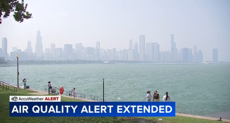 Chicago air quality today: Smoke from Canada fires causes unhealthy Illinois Air Quality Index levels during Lollapalooza 2025